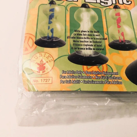 Rubies Feeling Groovy Inflatable  Mod Light Set of 2 - Picture 3 of 16